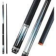 KONLLEN Carbon Fiber Pool Cue Stick Low Deflection Hand-Made Inlay Billiard Cue Ultra-Smooth Professional Feeling Billiard Pool Cue Sticks for Adults