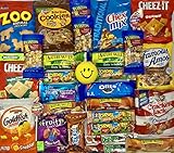 Care Package Ultimate Snack Pack Grab and Go for College students, Office, Lunch boxes, assorted Cookies, Chip, Bars s & Candies Snacks for Days!