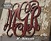 8-36 inch Vine Monogram Wood Letters Cutout Unfinished DIY or Painted Initial Decor Nursery Wooden Monogram