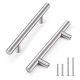 Probrico 5 Pack Kitchen Cabinet Handles 4 inch Hole