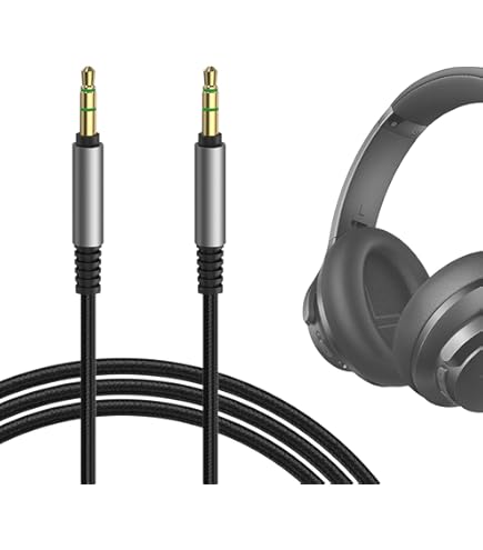 Anker soundcore Space One Pro +ケーブル Amazon.com: GEEKRIA Audio Cable Compatible with Anker Soundcore