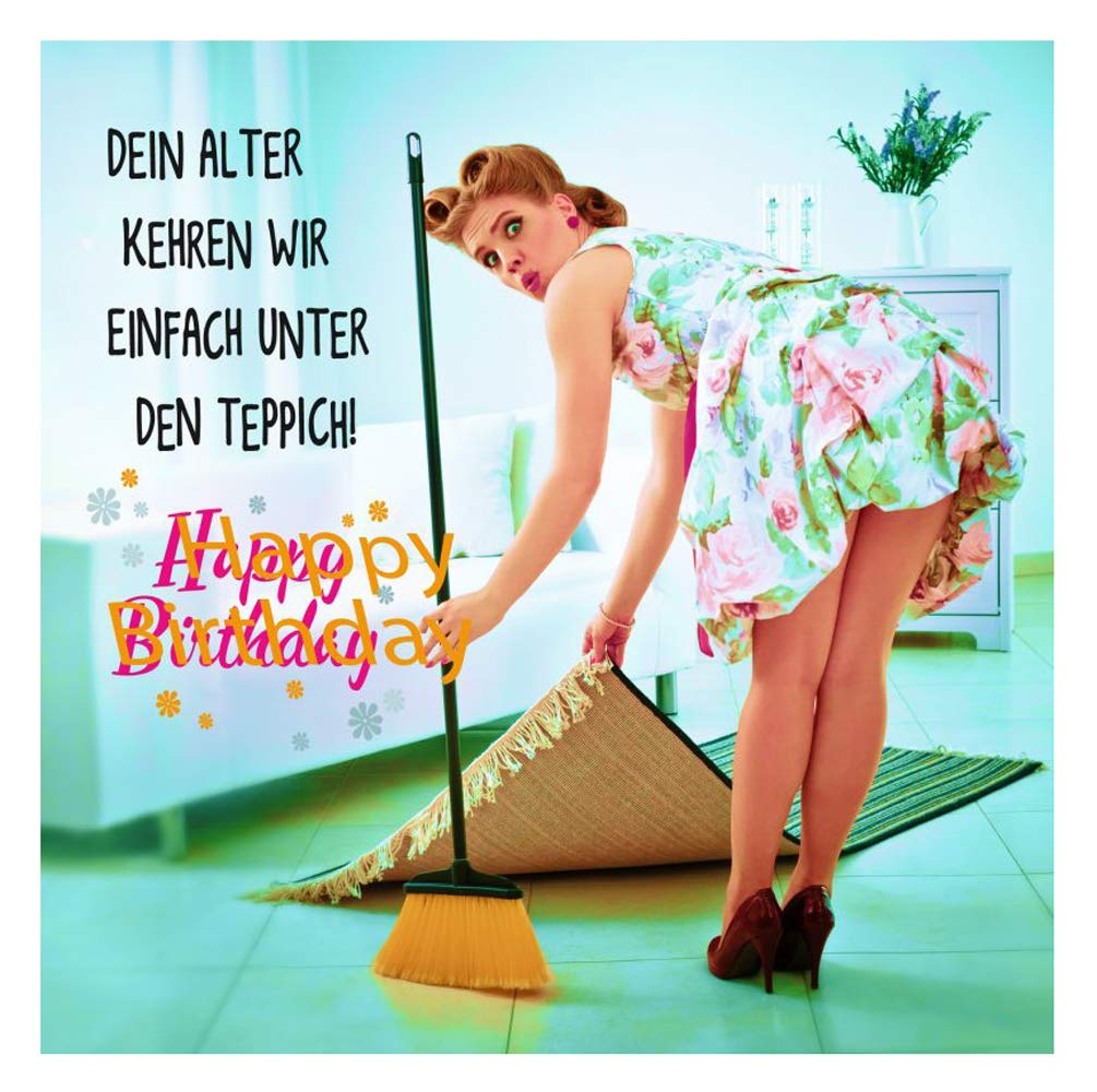 Depesche 5326.015 Greetings Card with 3D Motif Birthday Multi-Coloured