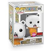 Epic Collectibles Pop Anime: One Piece - Bepo (Flocked) Exclusive Vinyl Figure Bundled with Box Protector Compatible for Funko