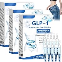 (100% Effective) 3BOX - 21PCS GLP-1 Weight Loss Oral Solution, Drops The Promoting Digestion Maintaining The Of Suitable For 