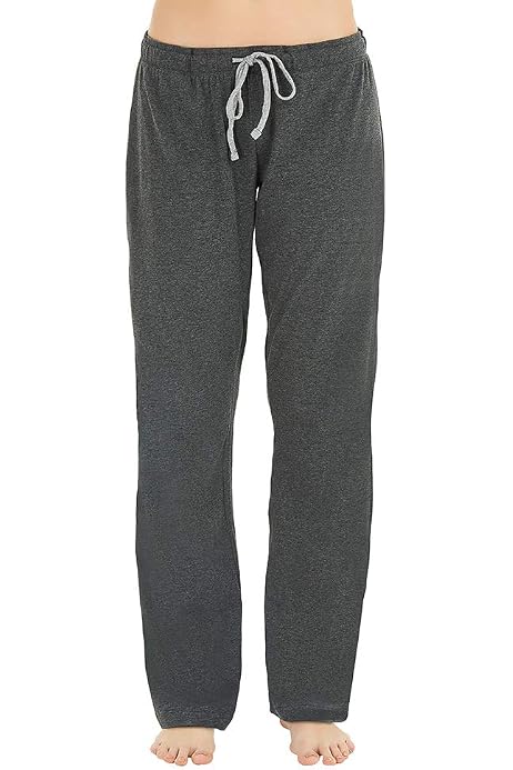 Cathery Women's Silky Soft Satin Polyester Snip-it Pant Slip Elastic Waist And Lace Trim Pettipants Bottoms Sleepwear
