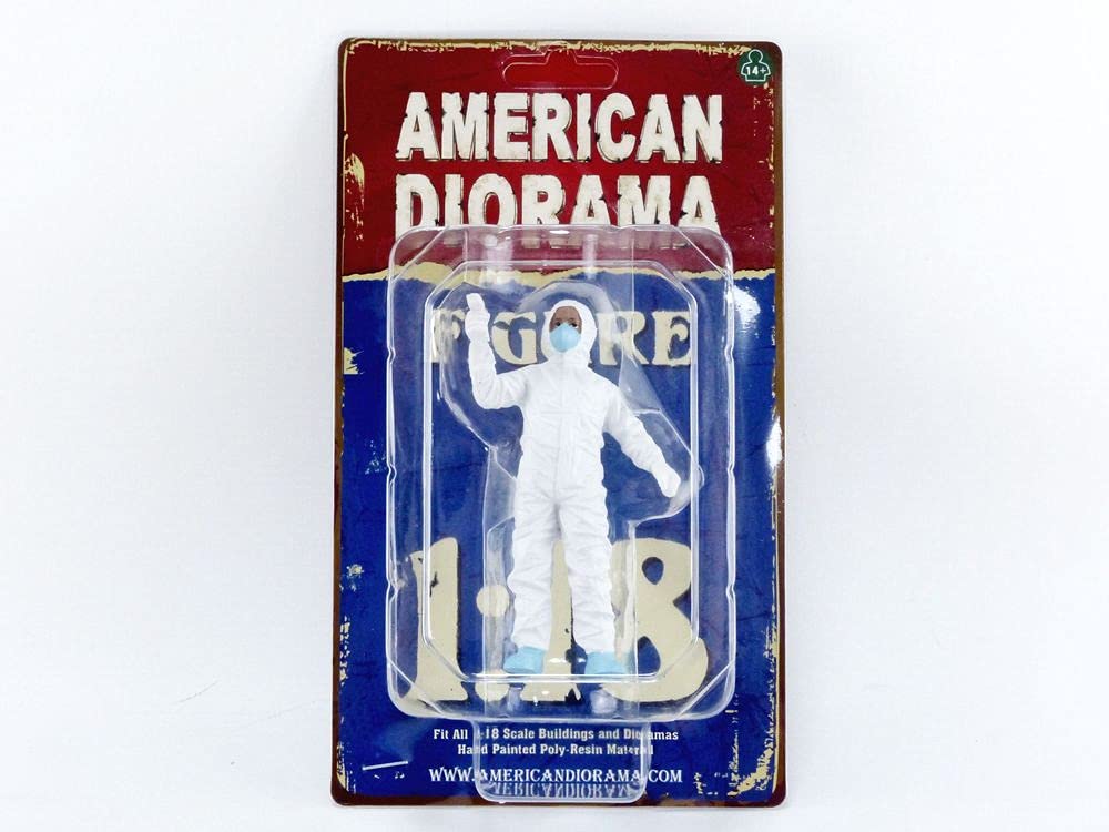 American Diorama 76272 Collectible Miniature Car, Green/Blue