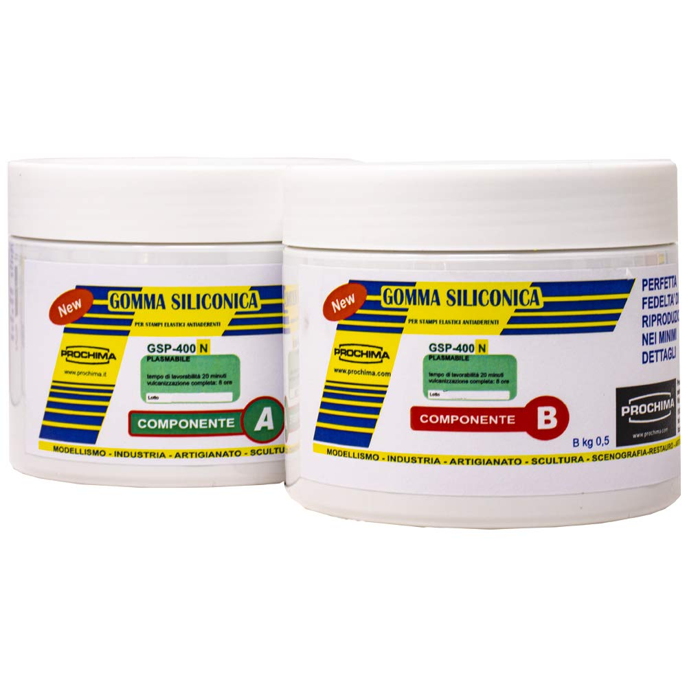 PROCHIMA GS525PLK1 Silicone Rubber Gsp-400 N A+B, 1 kg