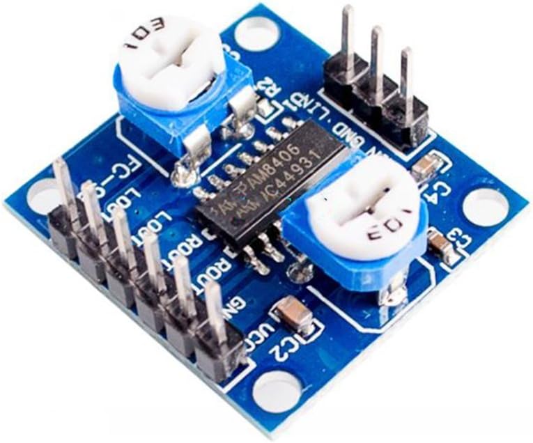 10pcs PAM8406 Digital Amplifier Board With Volume Potentiometer 5Wx2 Stereo