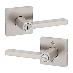 Kwikset Halifax Entry Door Handle with Lock and