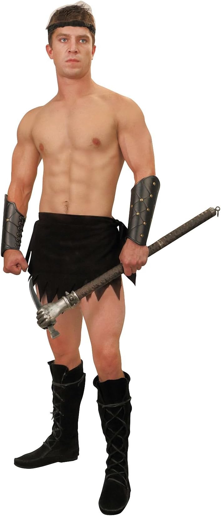 Museum Replicas Limited Men's Fantasy Suede Loincloth Jungle Costume