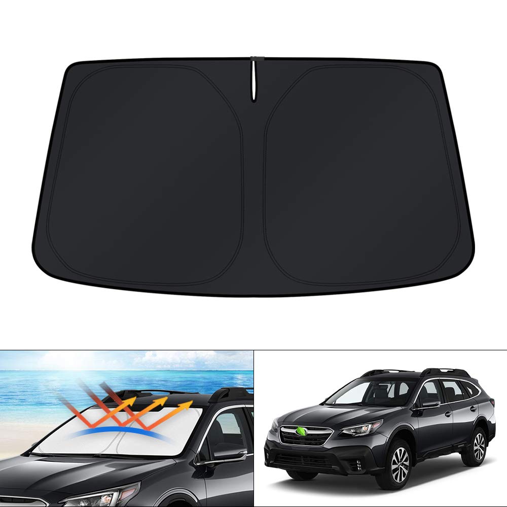 Photo 1 of KUST Windshield Sun Shade for 2020-2023 2024 2025 Subaru Outback Accessories Sunshade Window Sun Visor Protector Foldable Blocks UV Rays Keep Your Car Cooler