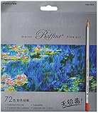 72-color Raffine Marco Fine Art Colored Pencils/ Drawing Pencils for Sketch/ Secret Garden Coloring Book (Not Included)