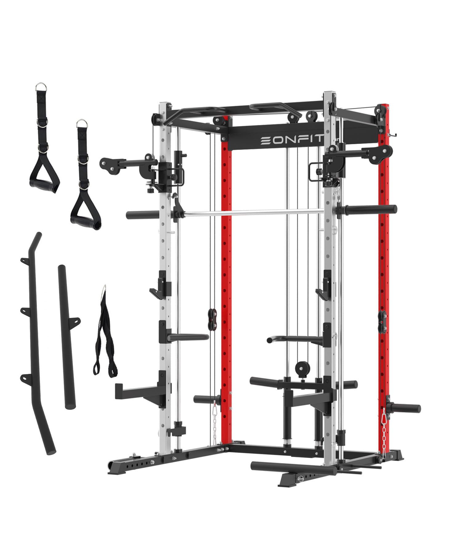 Mua Smith Machine Home Gym, Squat Rack Power Cage Rack with Smith Bar ...