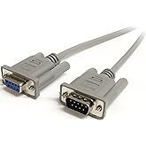 StarTech.com 6ft Straight Through Serial Cable - DB9 M/F (MXT100)