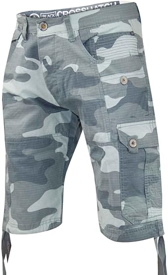 crosshatch camo shorts