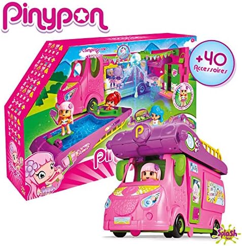 Amazon.es: Pinypon Cool Caravan - Set de Juguete y Accesorios Divertidos con 1 Figura para niños y niñas de 4 a 8 años (Famosa 700015070): Juguetes y juegos