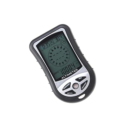 8 In 1 Function Digital LCD Compass Altimeter Barometer Thermo Temperature