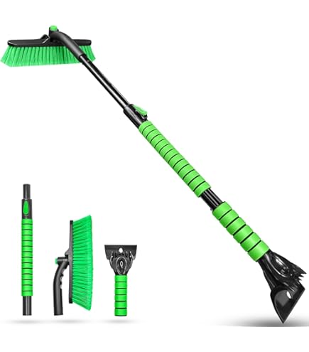 HEEYA 44" And 33 Snow Brush With Ice Scraper For | Ubuy