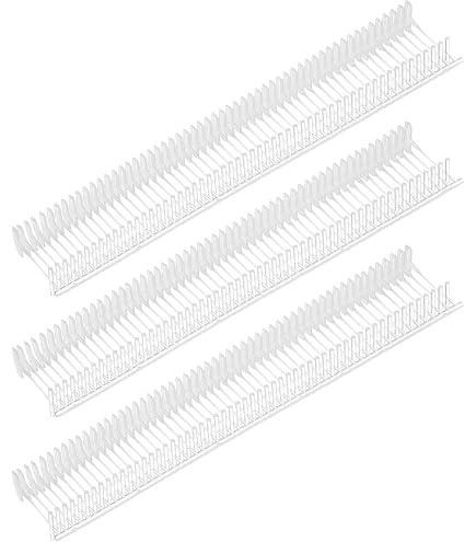PAG - Fermagli Per Pistola Etichettatrice, Standard 0,5 Pollici, 5000 Pezzi Trasparenti (50 Per Clip)
