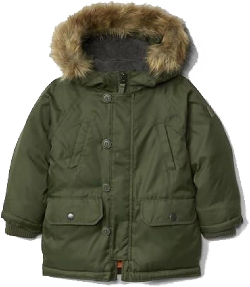 gap feather down coat