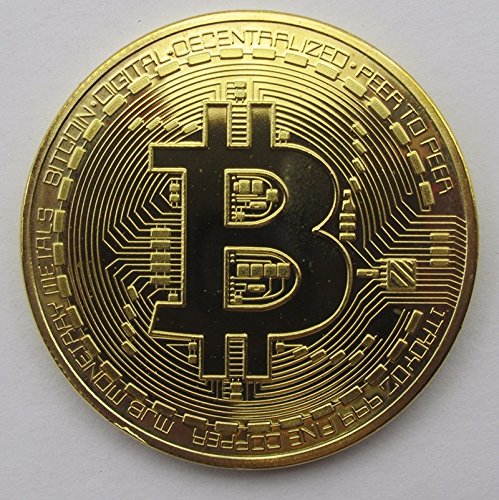 image for Buildent(TM) Good Price Bitcoin BTC Medal Copper Plated Steel Core Cop