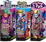 Monster High Inner Monster Scared Silly, Fearfully Feisty & Spooky Sweet Mood Pack Set - 3 Pack