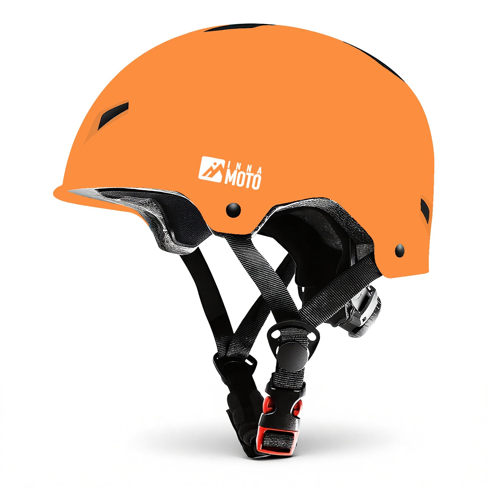 Skateboard Helmet for Adults - Adjustable Certified Safety Adults Helmet for Skateboarding Bike Bicycle Scooter Cycling Skate Skating Multisport Helmets for Women Men Boys Girls Kids Youth Image