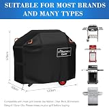 BEEWAY Barbecue Grill Cover 120x60x120cm Heavy Duty UV Waterproof view 2