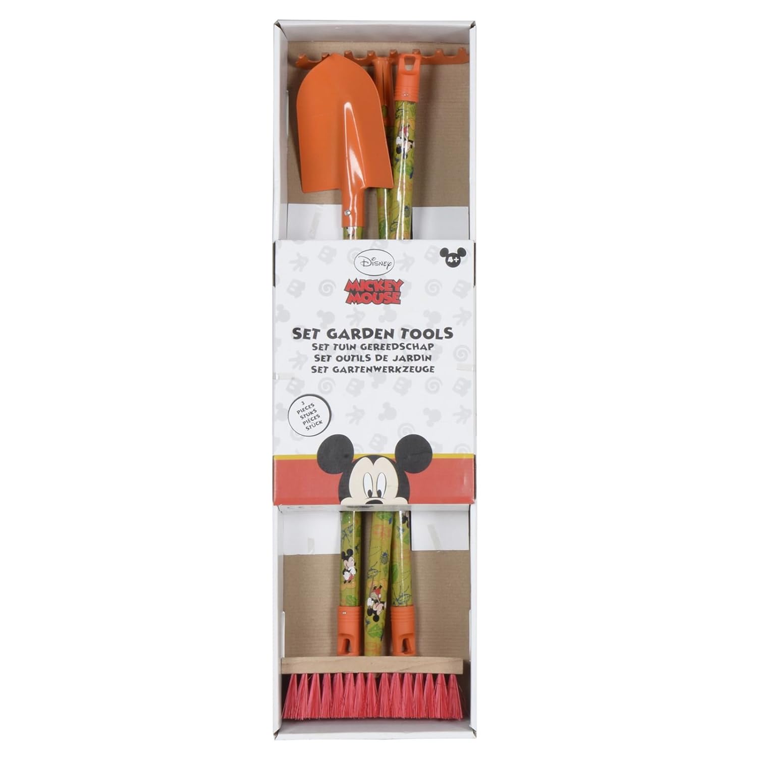 Hand Tools GLOBAL4KIDS 3 Piece Garden Tools Set Kids Disney Pixar Cars