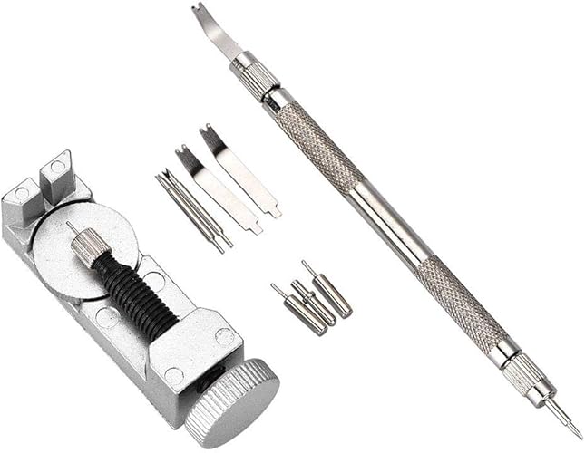 Qkiss 9 Piezas/Juego de Herramientas de reparación de Relojes ...