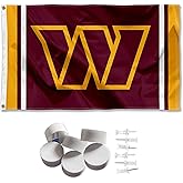 Washington Commanders Stripes Banner and Tapestry Wall Tack Pads