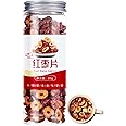 Dried red dates, sour jujube slices 2.82oz/80g, 1 can of red dates, dried fruit sugar free, no additives, flower tea, dried red dates, sulfur free jujube slices