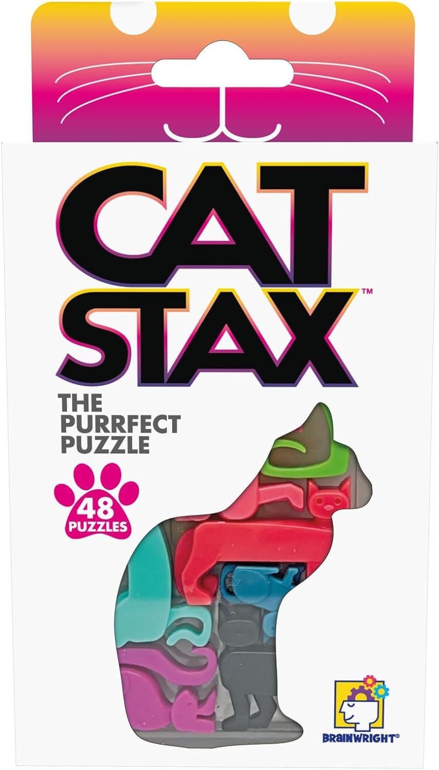 Mua Brainwright - Cat STAX - The Purrfect Puzzle - 48 Pieces trên ...