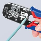 KNIPEX Crimping Pliers for Western Plugs 190 mm 97 51 10 Multi-Component view 6