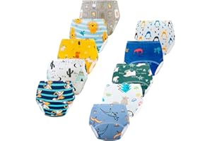 Potty Training Underwear for Girls, Toddler Learning Training Underwear Boys (10 Packs, 2T 3T 4T 5T)