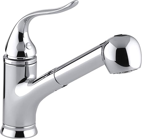 Kohler Coralais R Single Three Hole Sink Pull Out Matching Color