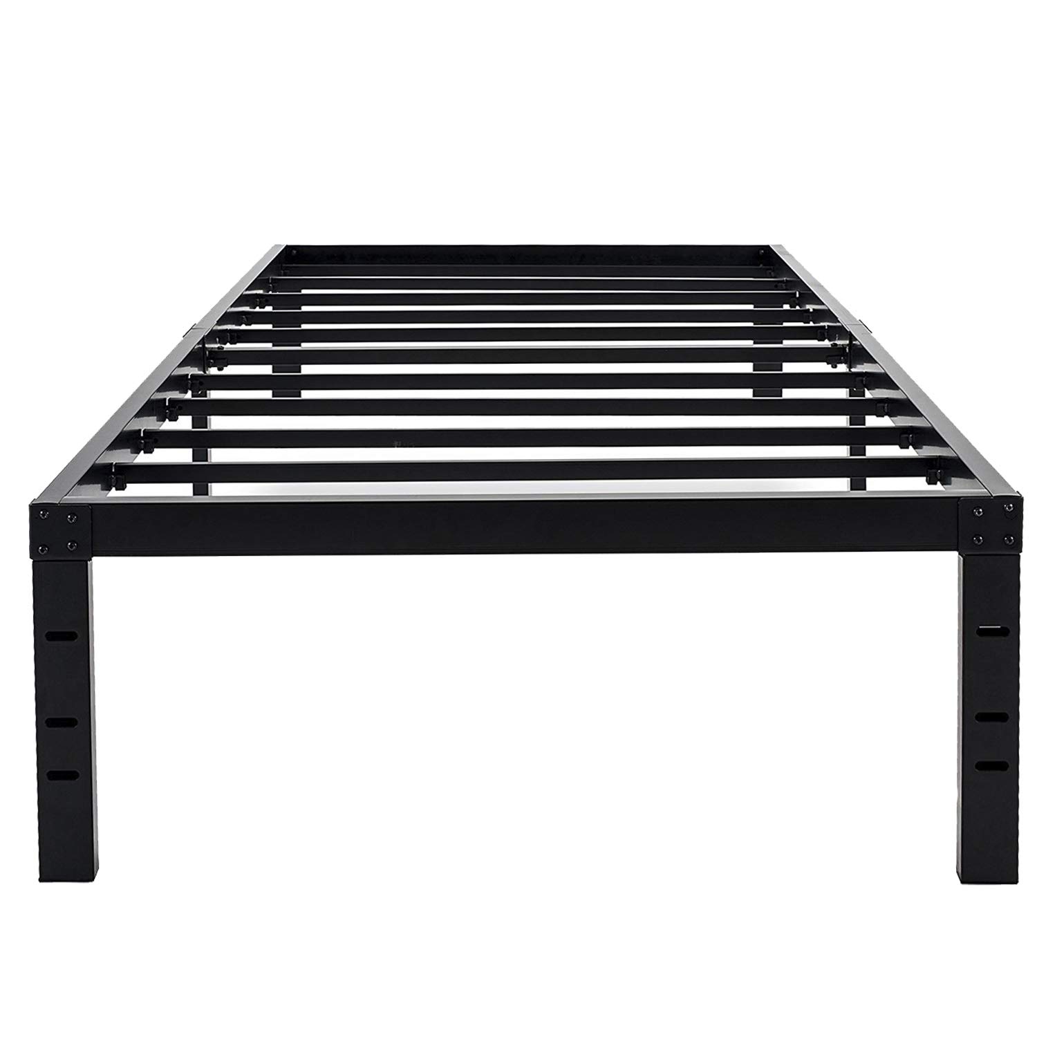 45minst 18 Inch Maximum Storage Bed Frame Reinforced Platform 3500lbs Heavy Duty Easy Assembly Mattress Foundation Steel Slat Noise Free Twin Full Queen King Cal King Txl Amazon In Home Kitchen Twin Xl Platform Storage Bed Frame