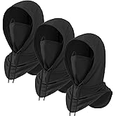 3 Pack Balaclava Sun UV Protection Hood Breathable Full Head Mask Face Cover for Men Women Motorcycle Cycling Fishing