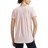 baleaf Women's Short Sleeve Workout Shirts Athletic Running Yoga Tops with Curved Hem Quick Dry Sun T-Shirt UPF 50+