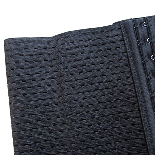 Shymay Women's Tummy Slimming Shapewear Breathable Girdle Waist Training Cincher, Black, Tag size XL=US size Small - Thumbnail 5