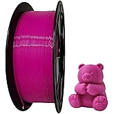 Food Safe PLA+PRO Filament 1.75mm, Magenta 3D Printer Filament, Strong Layer Adhesion, Neat Winding for High Speed 60-500mm/s FDM 3D Printers, 2.2lbs/1kg