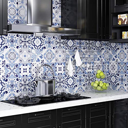 Livelynine Waterproof Contact Paper for Kitchen Backsplash Wallpaper