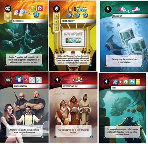 thumbnail image 2 of Underwater Cities: New Discoveries Expansion - Card Game By Rio Grande Games 2 of 14