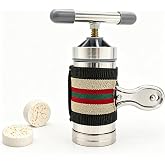 ONLINMDT Bath Bomb Press Machine, Manual Soap Making Tools &ndash; Handheld Bath Bomb Maker &amp; Shower Steamers Press Kit for Home DIY, Stainless Steel Compact Tablet Press for Women, Travelers, Beginners