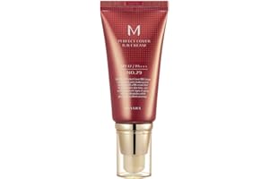 MISSHA M Perfect Cover BB Cream No.29 Caramel Beige For Medium with warm skin tone SPF 42 PA+++ 1.69 Fl Oz - Tinted Moisturizer for face with SPF