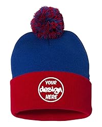 INK STITCH Sp15 Pom Pom Customized Custom Beanies