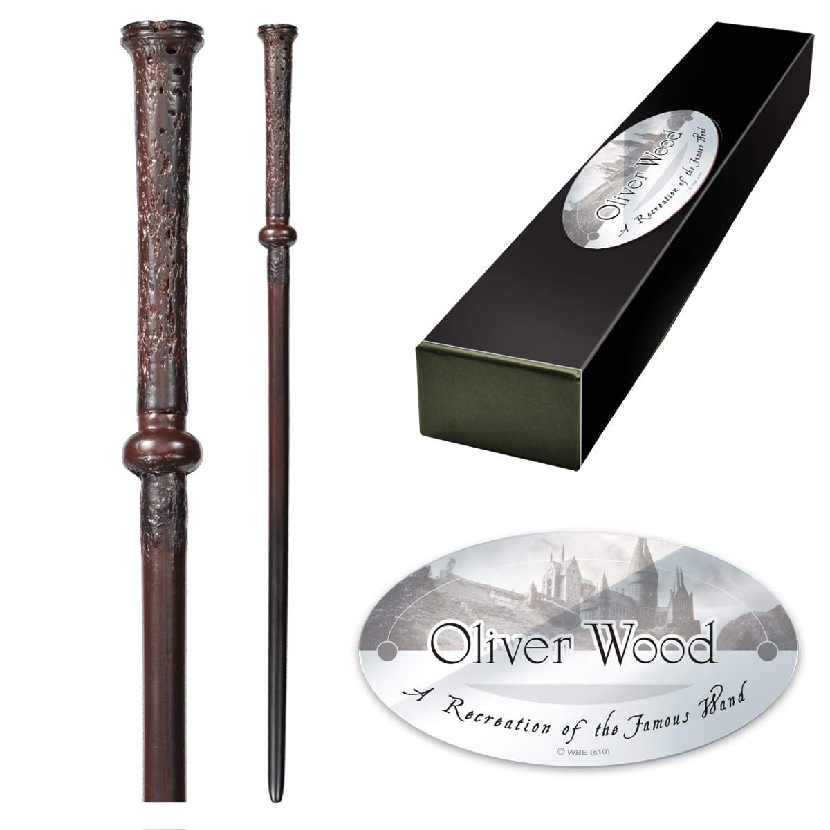 The Noble Collection Oliver Wood Character Wand,Multicoloured,Medium
