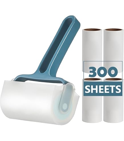 Scotch-Brite Pet Extra Sticky Hair Lint Roller, 4, 400 Sheets