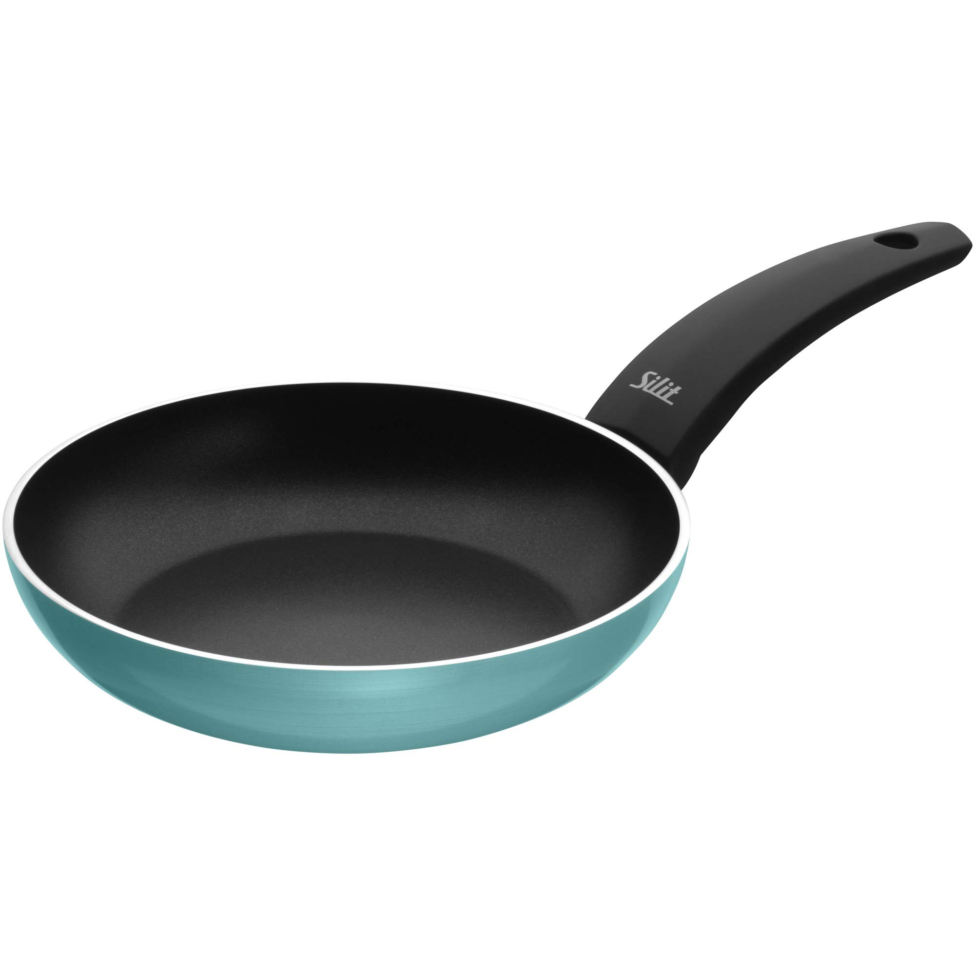 Silit Belluna Induction Frying Pan 20 cm Aluminium Coated Plastic Handle for Gentle Frying Green