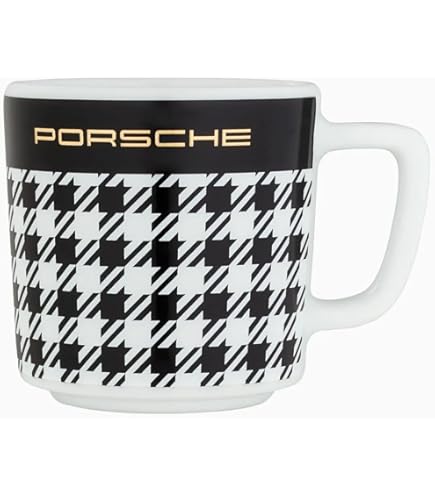 ポルシェ Porsche マグカップ No.7 ペピータ柄 大きめ 完売品 Collector's Cup No. 7 – Pepita | PORSCHE SHOP